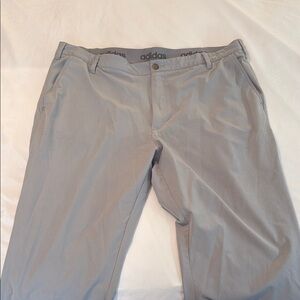Adidas Gray Golf Pants with Smooth Finish